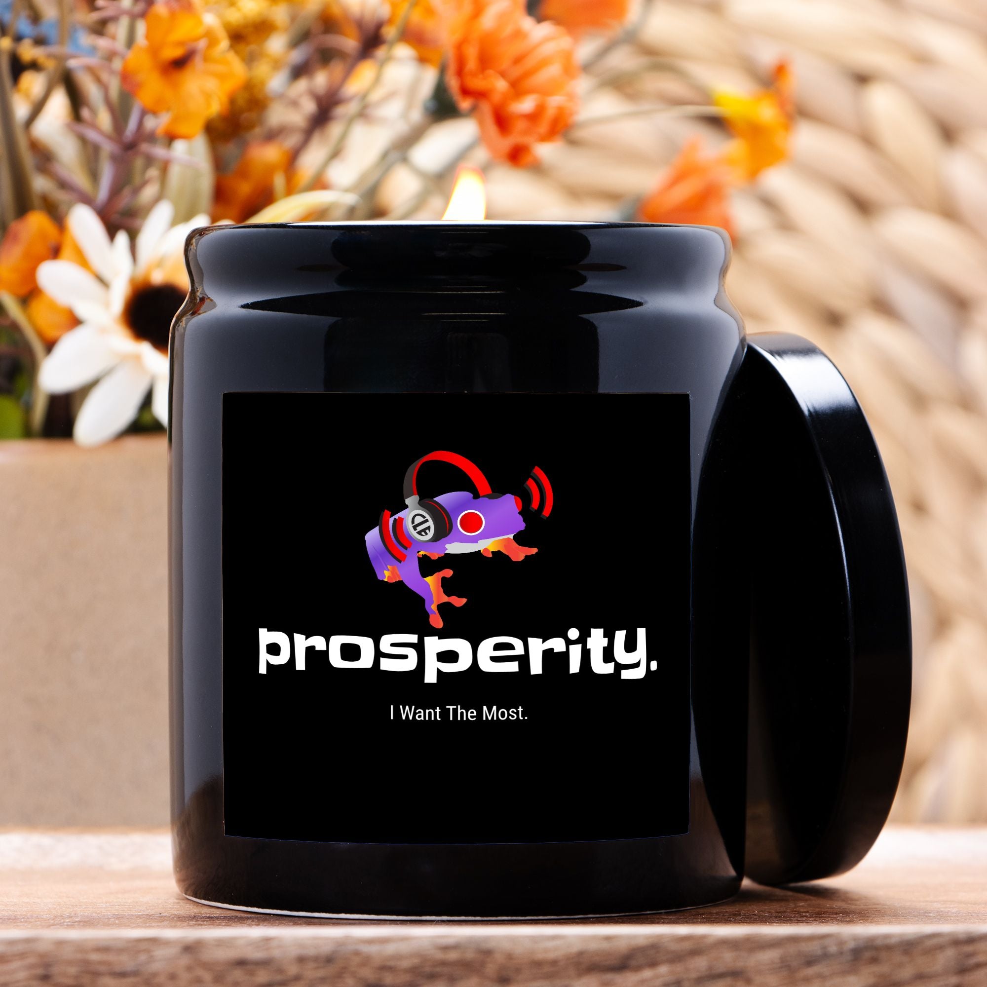 prosperity. candle