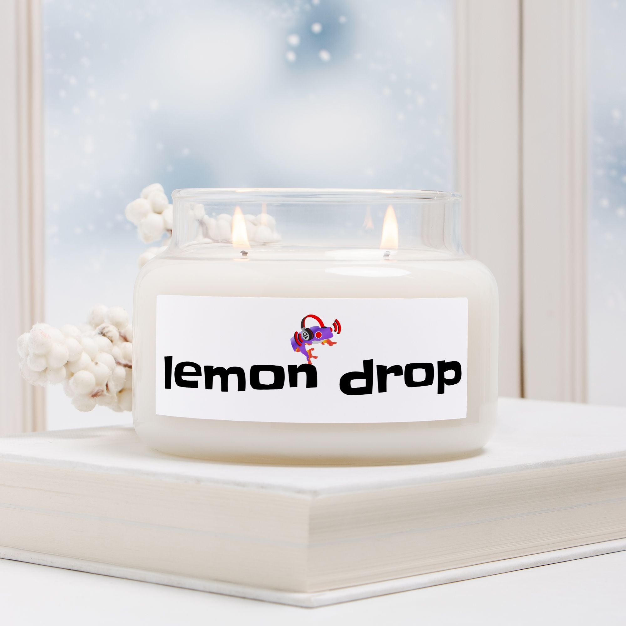 lemon drop candle (double shot)