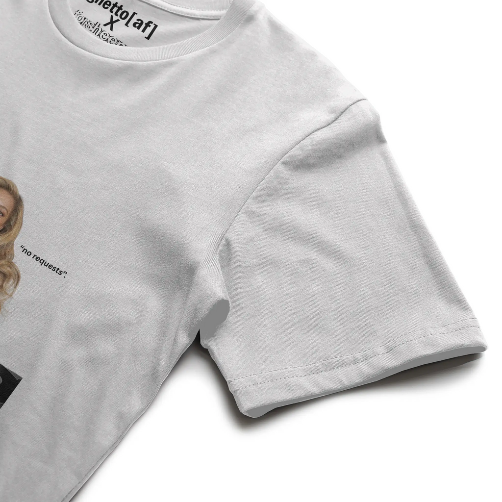 BEYONCE | &amp;quot;NO REQUESTS&amp;quot; ALL VINYL TEE | GHETTO[AF]