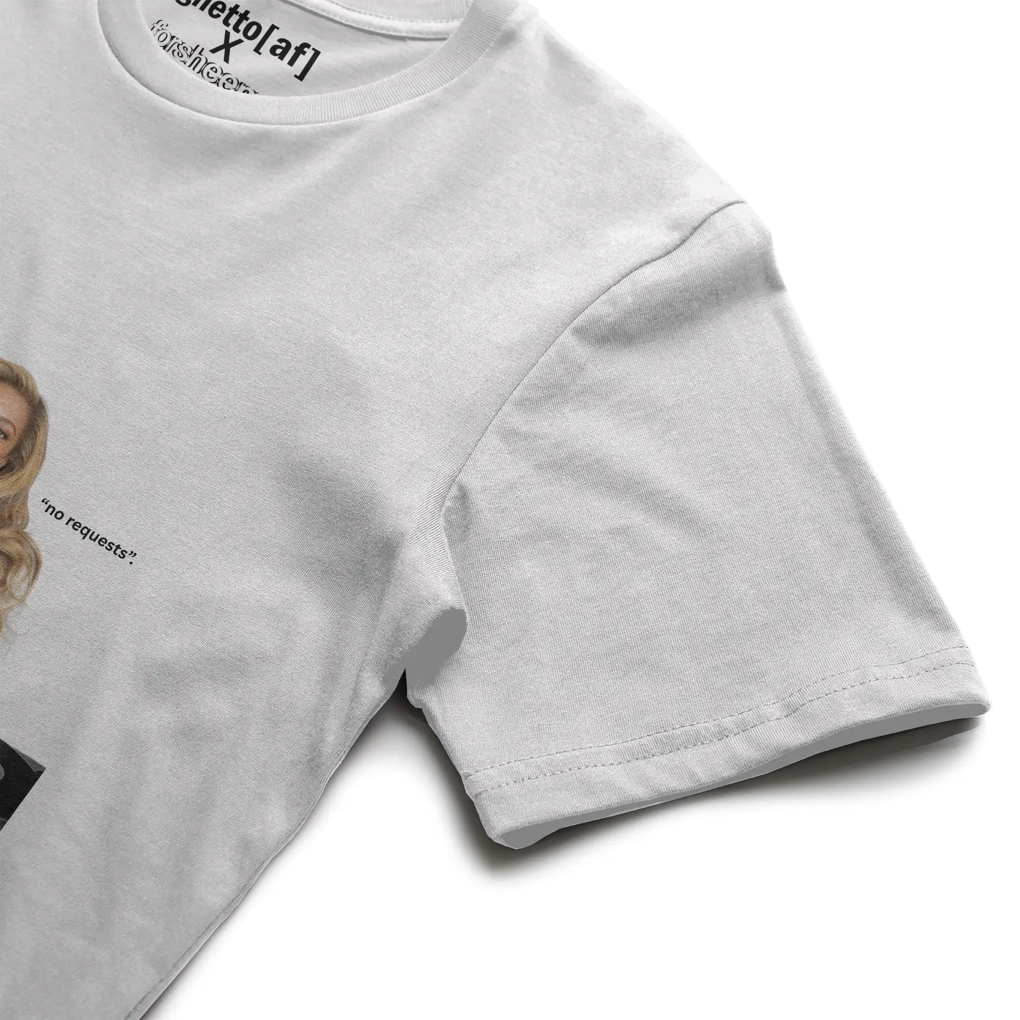 BEYONCE | &amp;quot;NO REQUESTS&amp;quot; ALL VINYL TEE | GHETTO[AF]