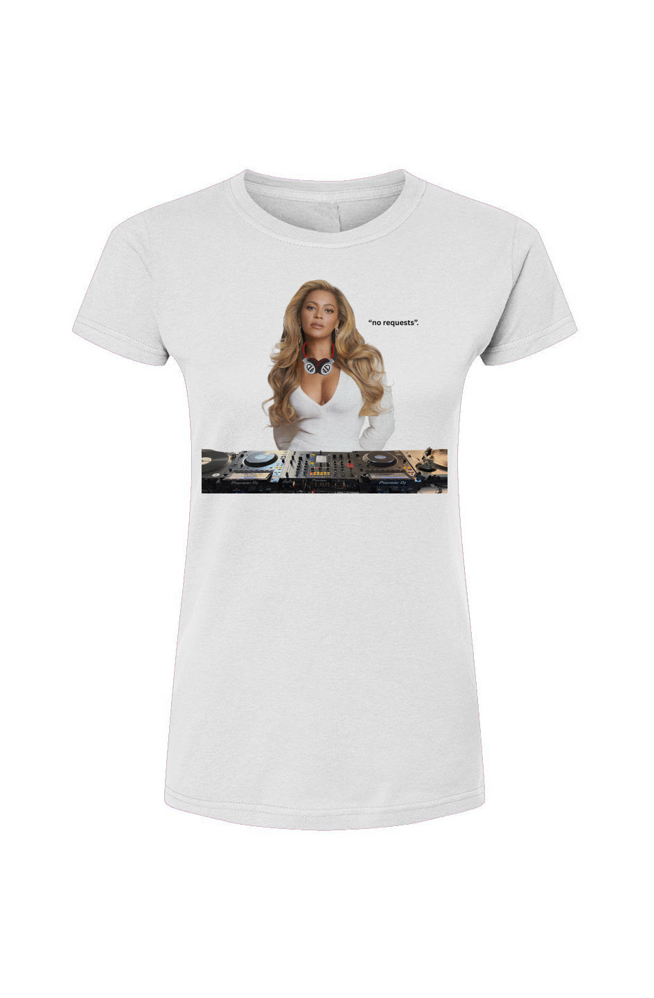 BEYONCE | "NO REQUESTS" RUN THE REMIX TEE| GHETTO[