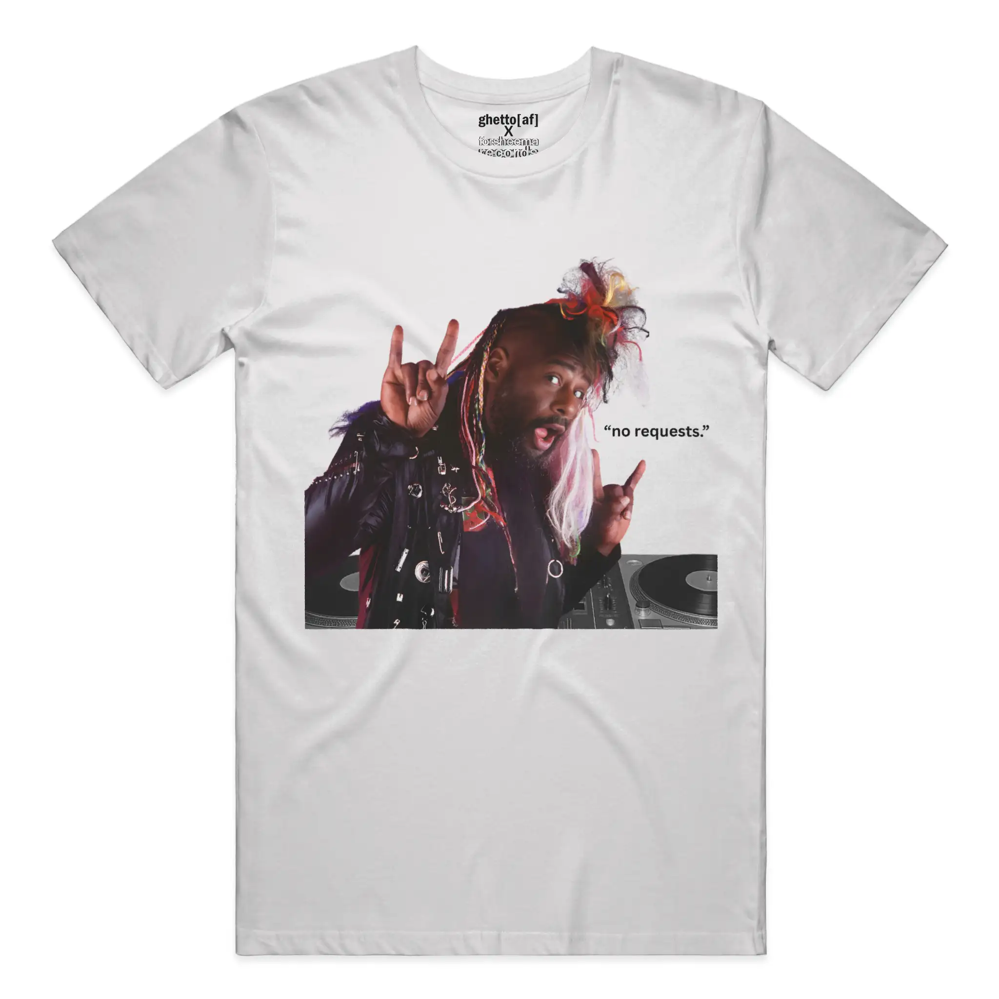 GEORGE CLINTON | &amp;quot;NO REQUESTS&amp;quot; P-FUNK TEE | GHETTO