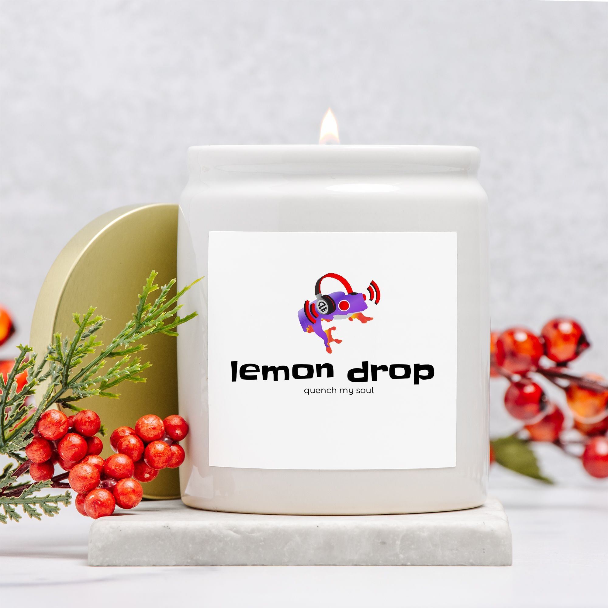 lemon drop candle