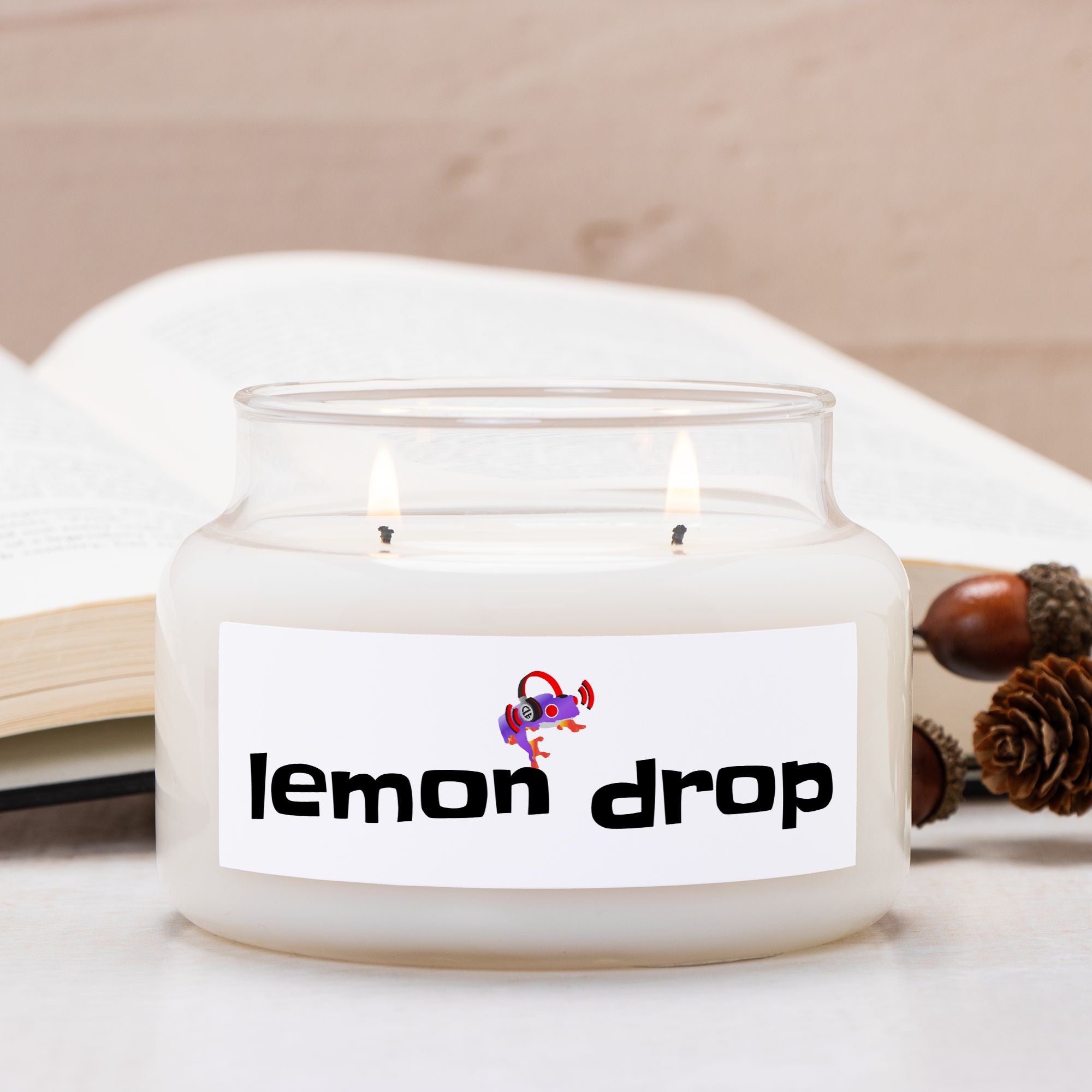 lemon drop candle (double shot)